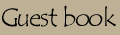 Sign our Guestbook